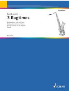 Scott Joplin - 3 Ragtimes (for Eb Saxophone and Piano)