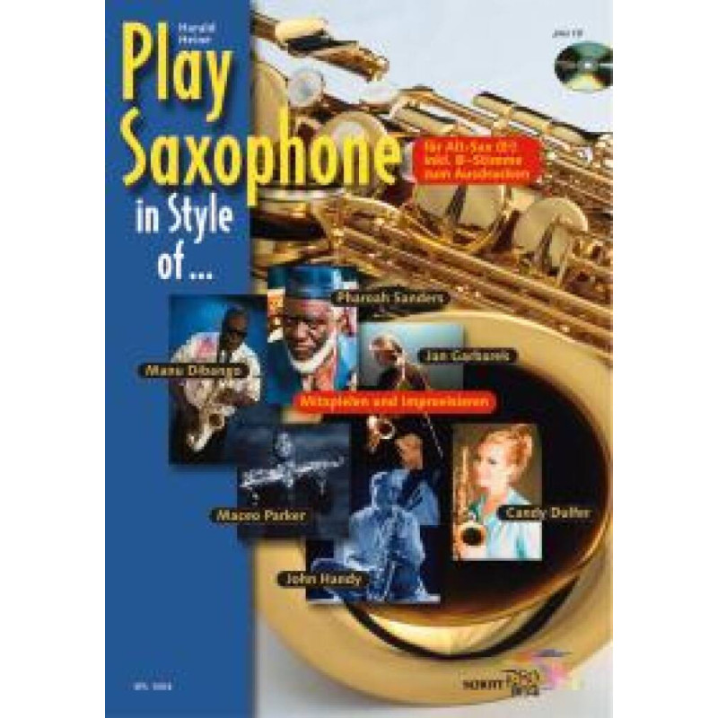 Play Sax In Style of Maceo Parker,