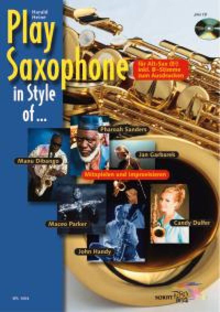 Play Sax In Style of... (book/CD)