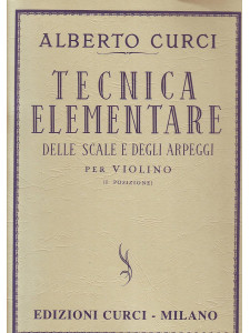 Tecnica elementare delle scale e degli arpeggi per violino