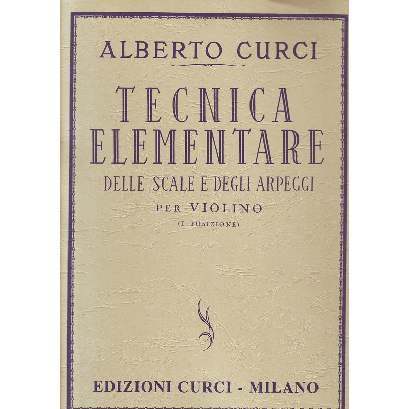 Tecnica violino, scale violino, arpeggi violino, metodo per violino