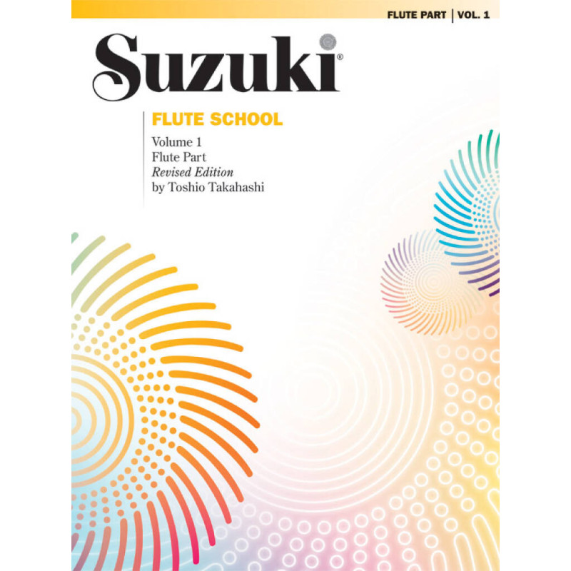 Suzuki Flute School Volume 1, Metodo suzuki fluto,