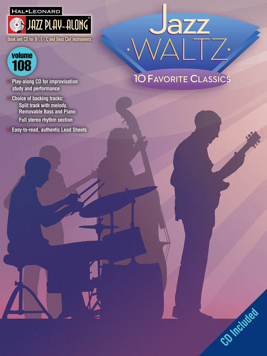 Jazz Play-Along Volume 108: Jazz Waltz (book/CD)