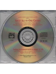 Alfred's Basic Adult All-in-One Course CD for Level 1 (CD)
