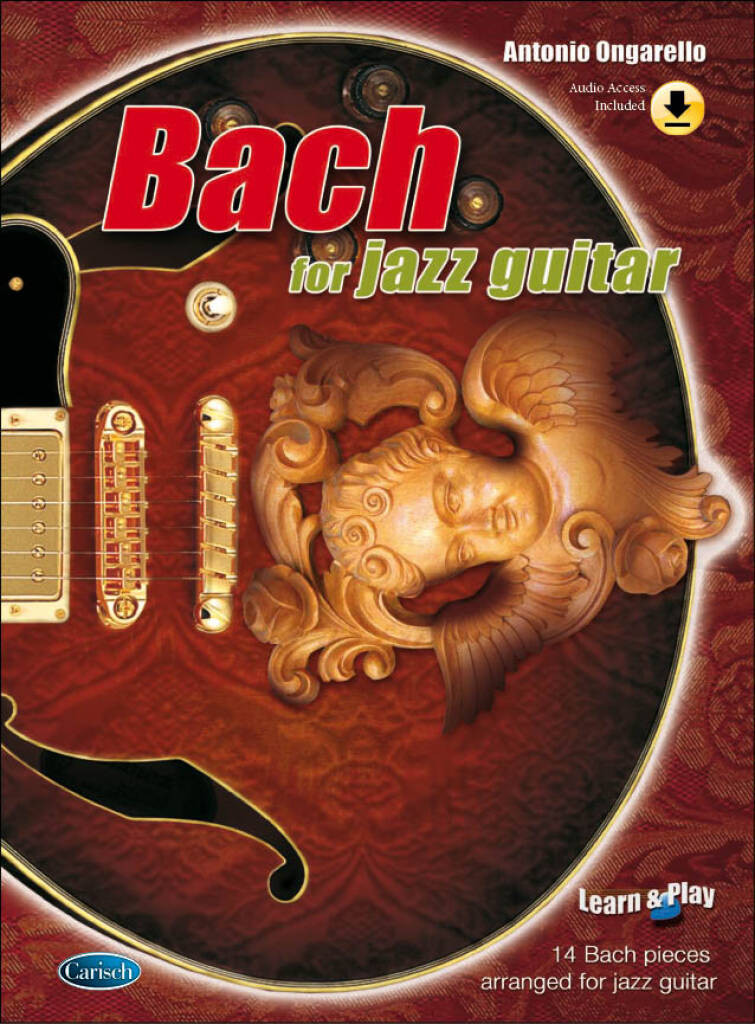 Bach for Jazz Guitar (book & Audio-online)