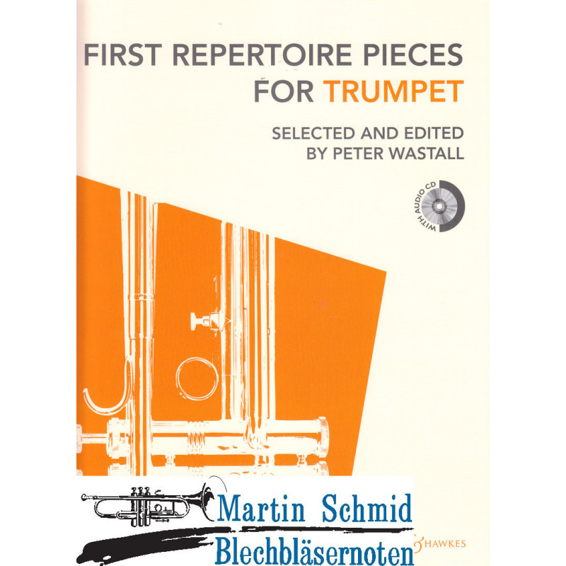 Wastall First Repertoire Pieces for Trumpet, brani per tromba e piano,