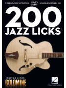 Goldmine 200 Jazz Licks Guitar DVD,