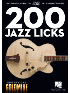 200 Jazz Licks Guitar Goldmine (DVD)