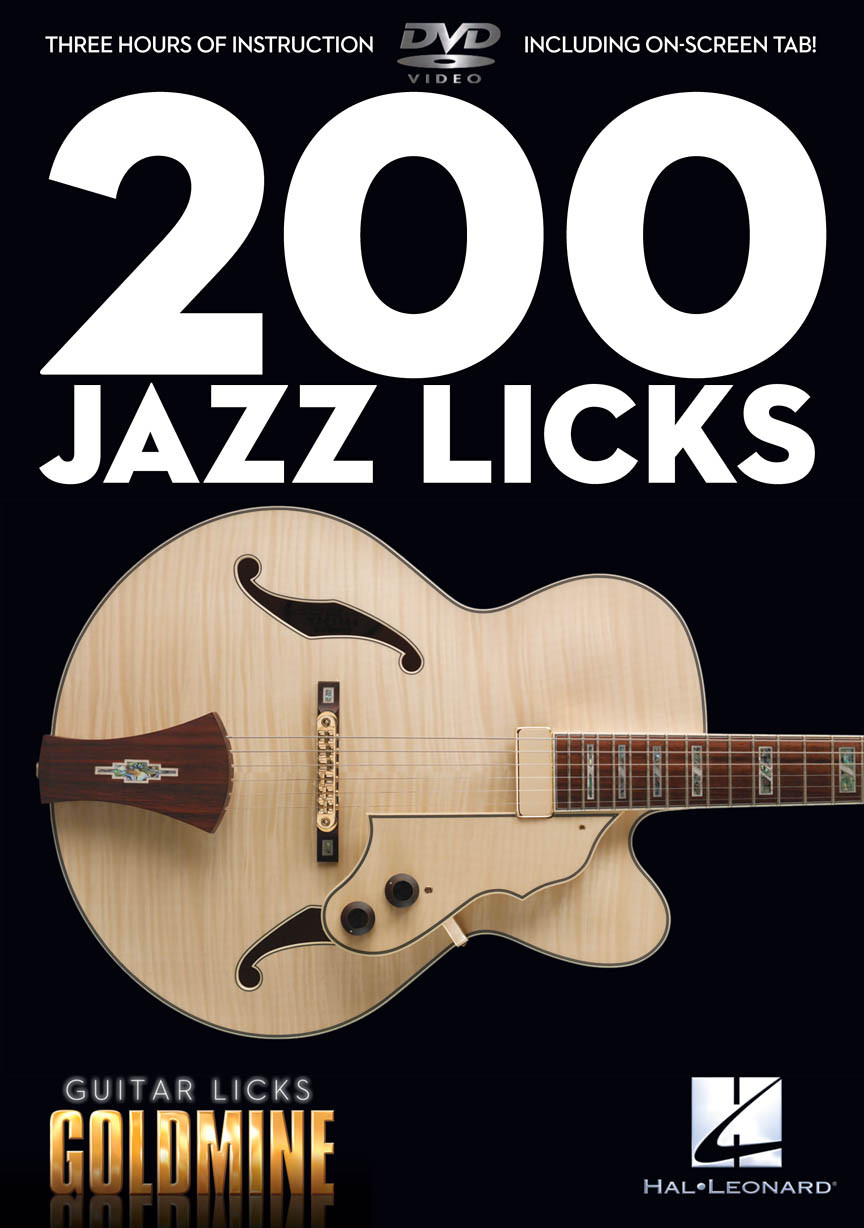 200 Jazz Licks Guitar Goldmine (DVD)
