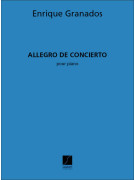 Granados Allegro De Concierto Piano,