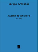 Granados Allegro De Concierto Piano,