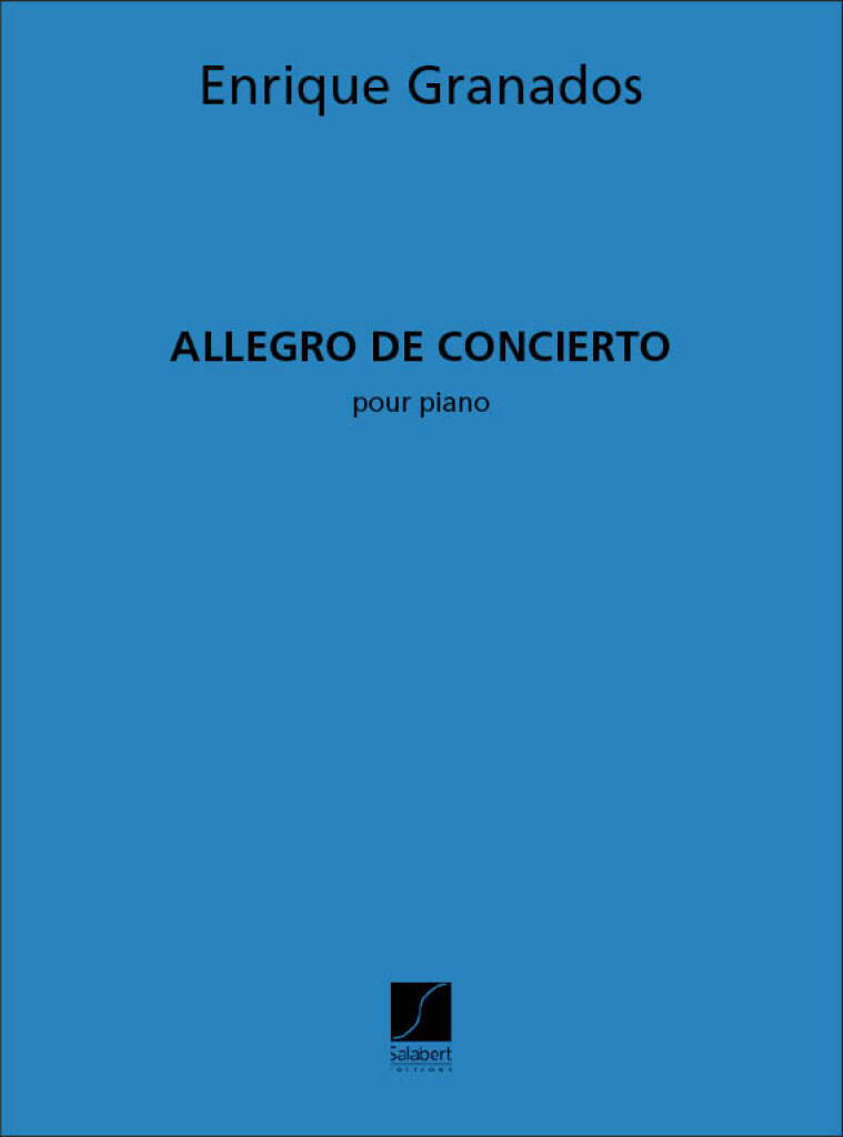 Granados - Allegro De Concierto (Piano)