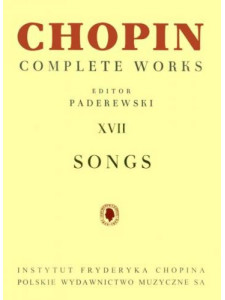 Chopin Complete Works XVII: Songs