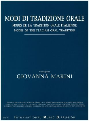 Giovanna Marini - Modi di tradizione orale