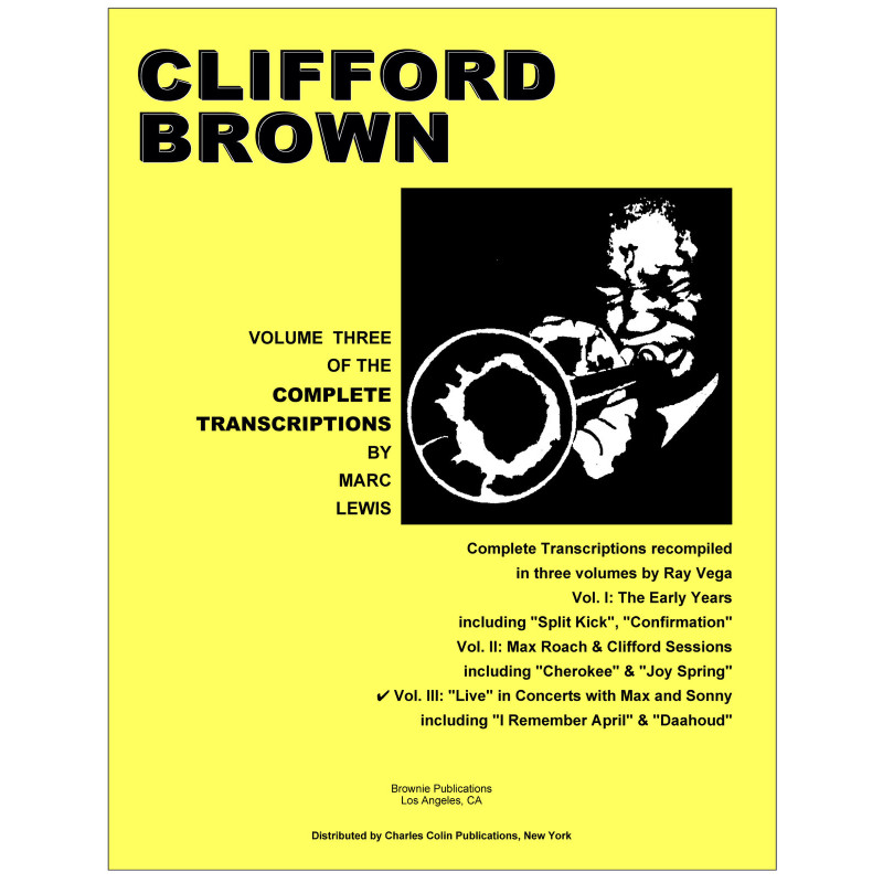assoli clifford brown, trascrizioni clifford brown,