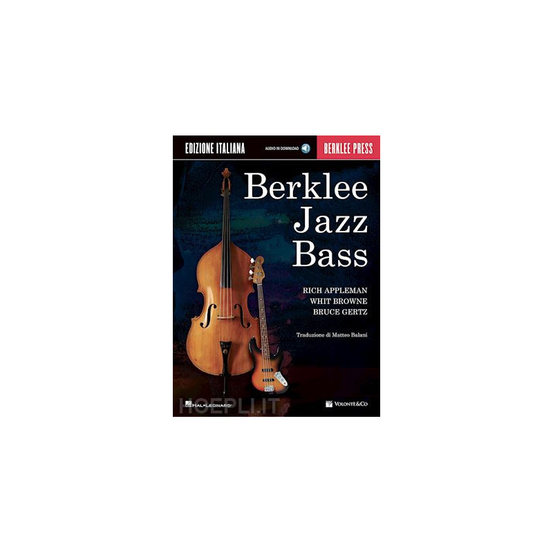 Rich Appleman Berklee jazz bass, libri della Berklee per basso,