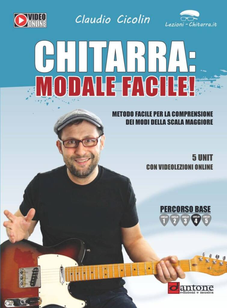 Claudio Cicolin - Chitarra: Modale Facile (libro & Video Online)
