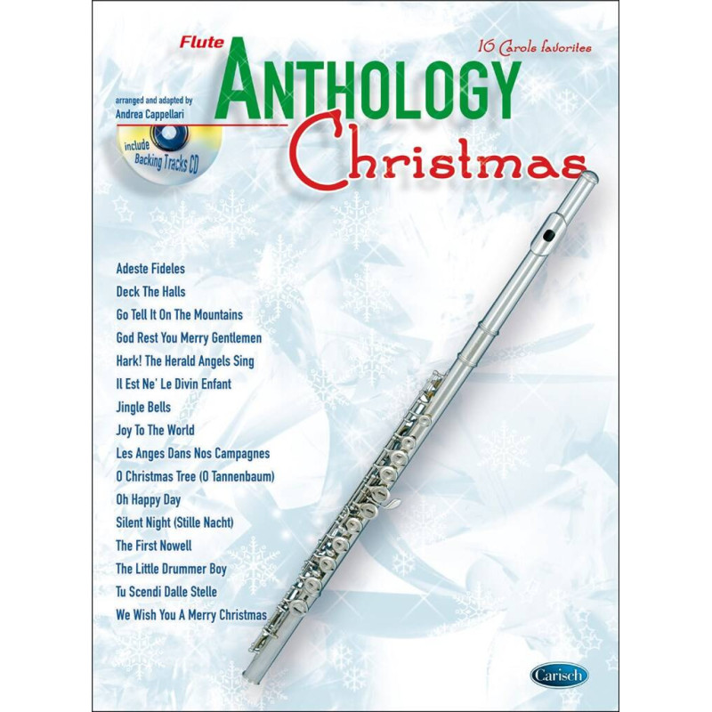 Anthology Christmas Flute, Spartiti di Natale per flauto,