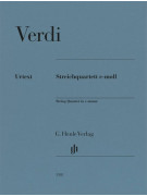 Verdi String Quartet E Minor, Verdi Quartetto d'Archi,