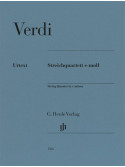 Verdi String Quartet E Minor, Verdi Quartetto d'Archi,