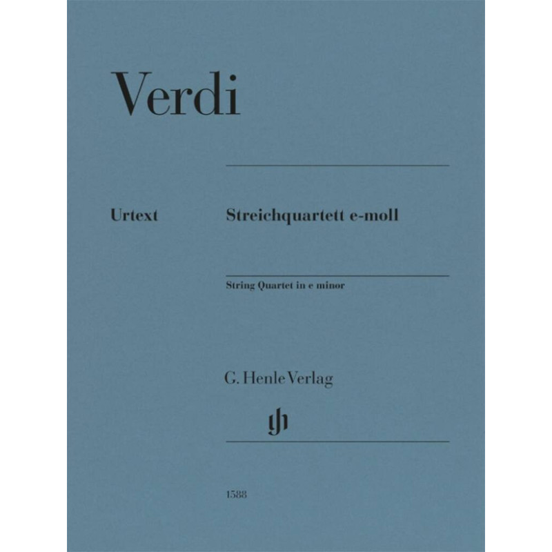 Verdi String Quartet E Minor, Verdi Quartetto d'Archi,