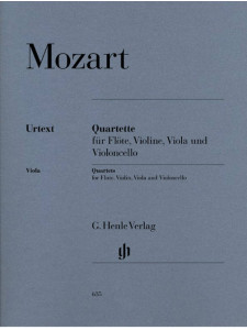 Mozart - Flute Quartets for Flute, Violin, Viola and Violoncello