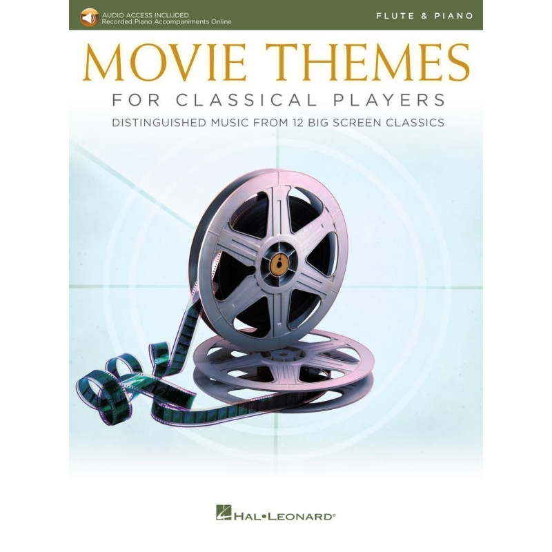 Movie Themes for Classical Players Flute and Piano,