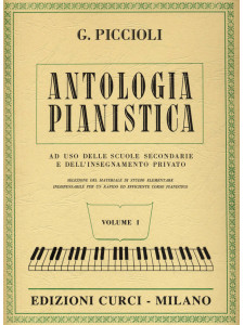 Piccioli - Antologia pianistica - Volume 1