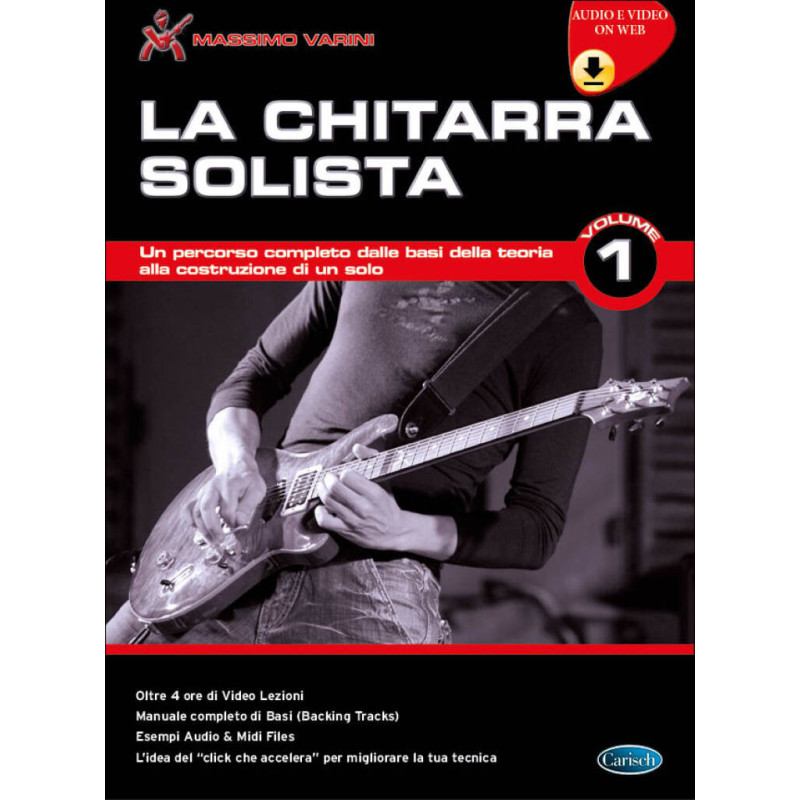 massimo varini La Chitarra Solista 1 DVD