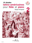 Arriagada Etudes Latino Americaines pour Flute & Piano,