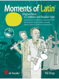 Moments of Latin for Alto / Tenor Sax (book/CD)