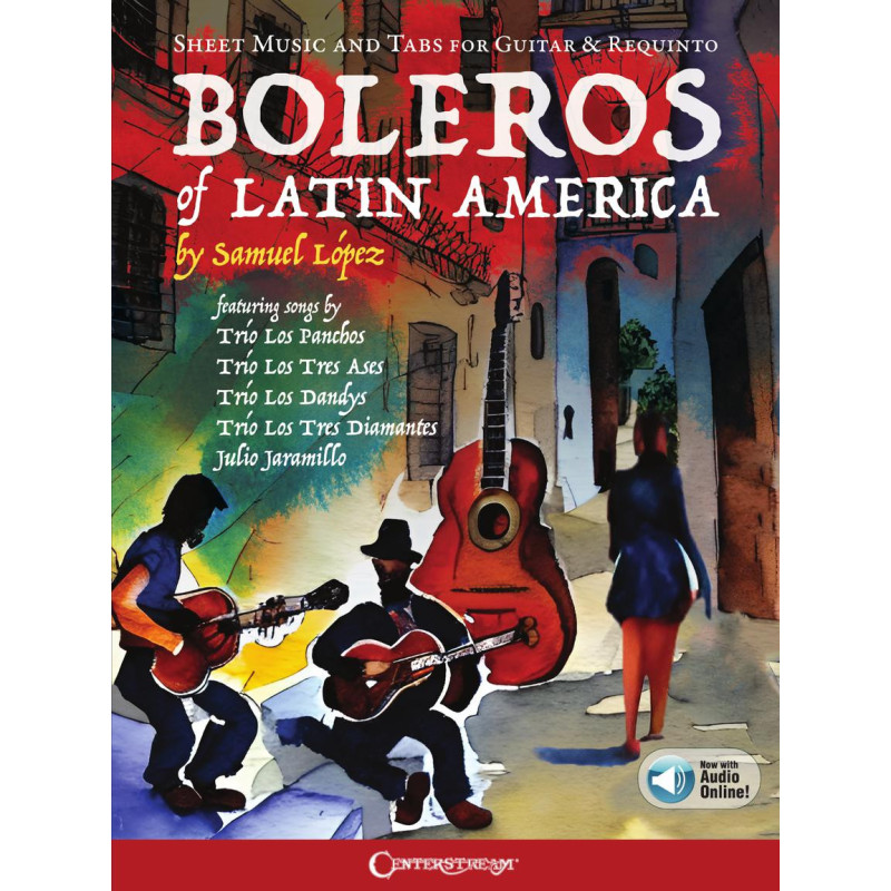 Samuel Lopez Boleros of Latin America, Spartiti per Chitarra Requinto,