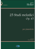 Heller 25 Studi melodici op. 45,