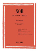 Sor 24 piccoli pezzi per chitarra op. 44 www.birdlandjazz.it,