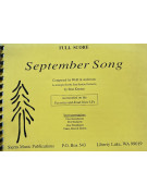 Stan Kenton September Song Big Band Arrangement,