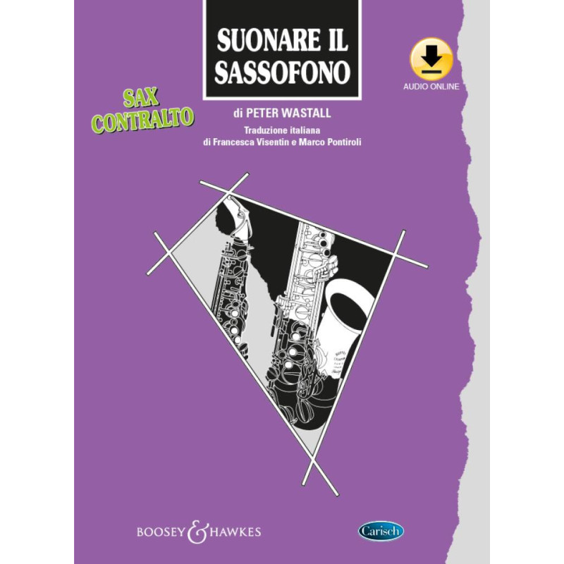Peter Wastall Suonare il Sassofono Contralto, metodi sassofono,