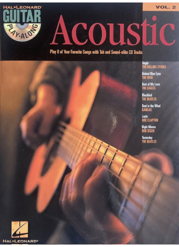 Acoustic: Guitar Play-Along Volume 2 (book/CD)