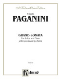 Paganini Grand Sonata for Guitar and Piano,