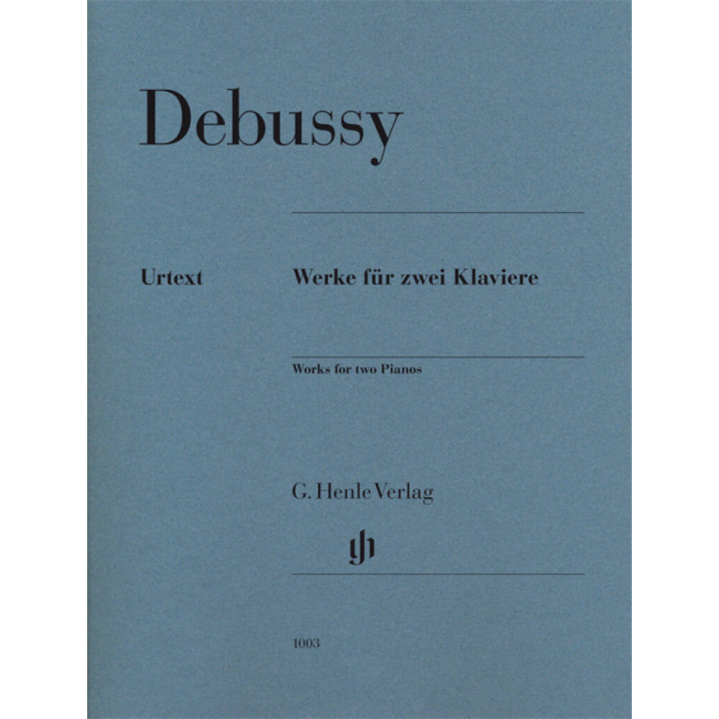 Claude Debussy Works for two Pianos,