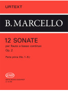 Benedetto Marcello 12 Sonate per flauto,