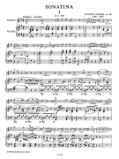 Dvorak Sonatina In G Major Op. 100 Violin and Piano