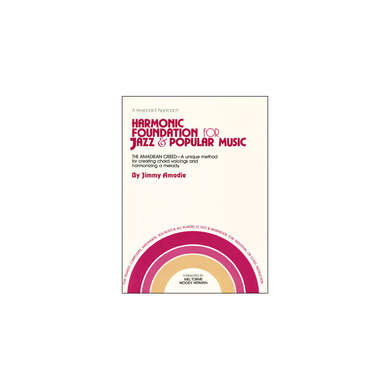 Jimmy Amadie Harmonic Foundation for Jazz Popular Music,