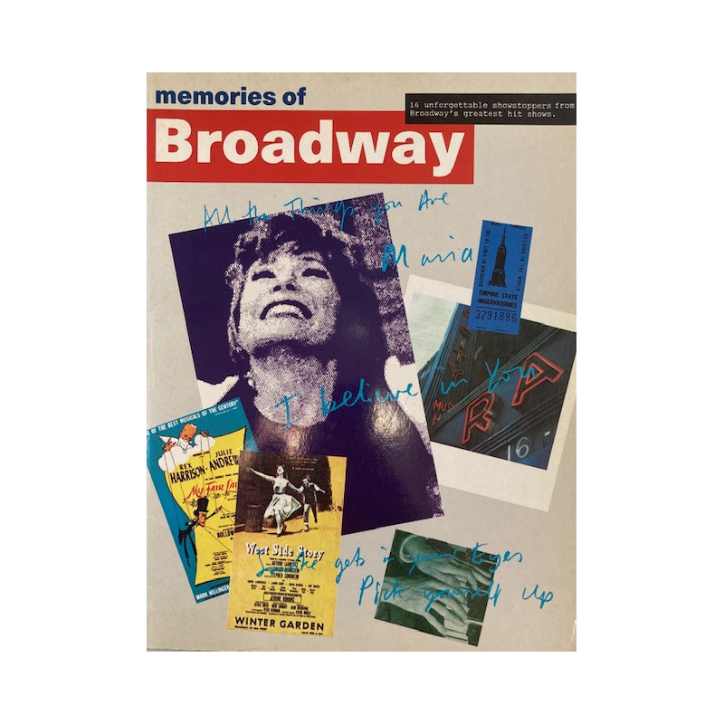 Memories of Broadway Piano Vocal,