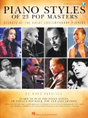 Piano Styles of 23 Pop Masters (libro & Audio Online)