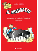 Maria Vacca il musigatto, metodo di pianoforte per bambini,
