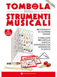 Tombola degli strumenti musicali (libro/Audio in download)
