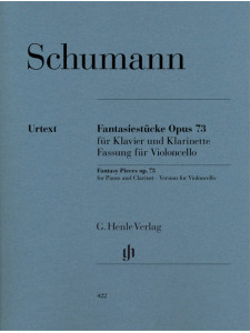 Fantasy Pieces op. 73 for Piano and Clarinet (Violoncello)
