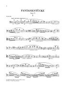 Schumann Fantasy Pieces Op. 73 Violoncello, spartiti henle