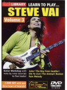 lick library steve vai 3 dvd, lick library steve vai dvd