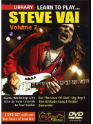 Steve Vai Lick Library dvd Learn To Play,
